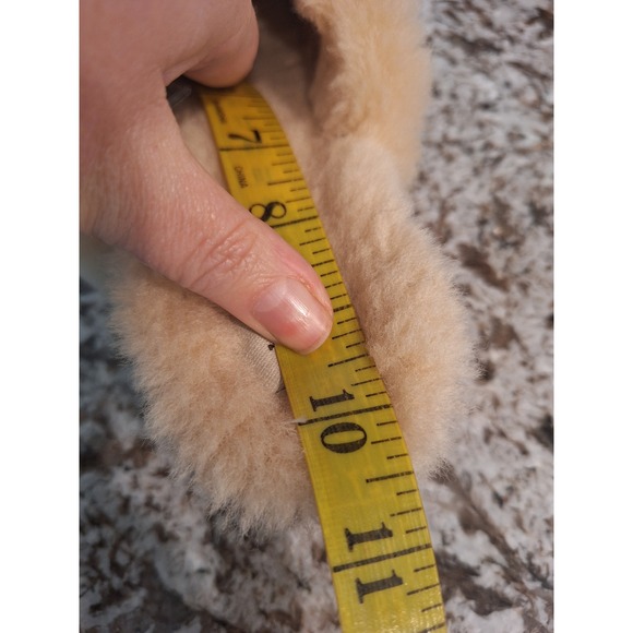 UGG Kalie Cadet Light Blue Chunky Platform Lined Wooden Slip-on Clogs Women's 9 - Picture 12 of 14